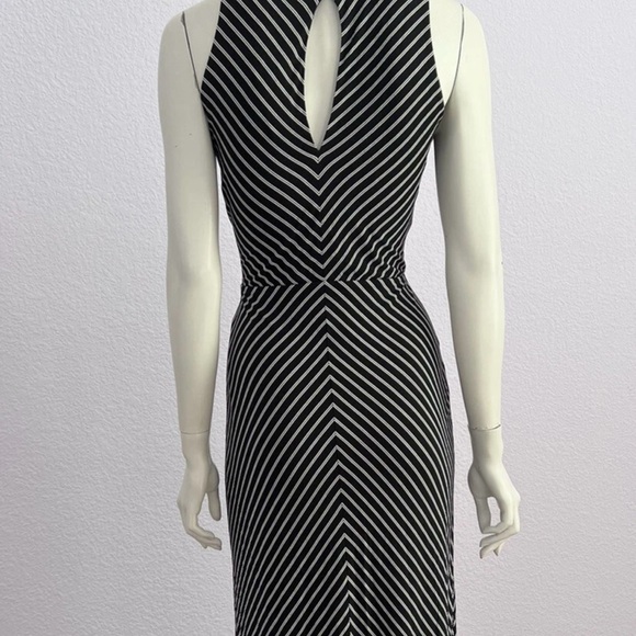 White house Black Market Sleeveless Front Slit Tie-Front Stripe Maxi Dress
SZ XL - Picture 10 of 17